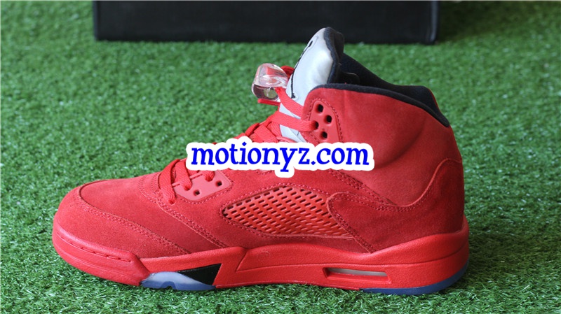 Air Jordan 5 Retro Red Suede